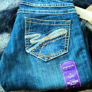 Stetson Hollywood Bootcut Jeans size 6 regular
